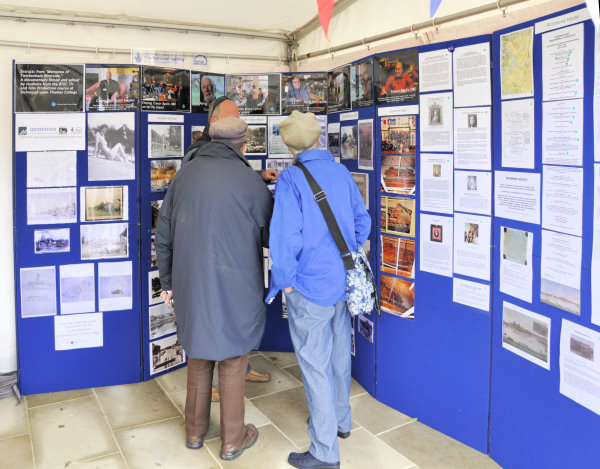 Memories of Twickenham Riverside project display
