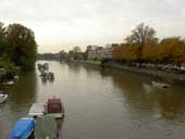 The poolfront from the downstream end, 30/10/04
